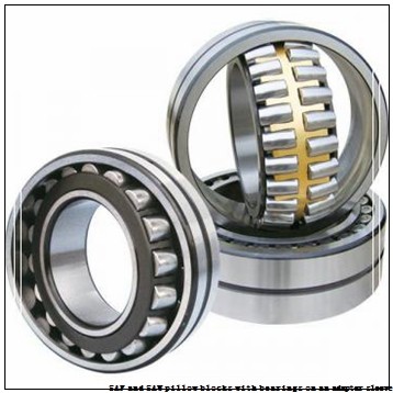skf SAFS 22518-11 x 3.1/16 TLC SAF and SAW pillow blocks with bearings on an adapter sleeve