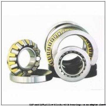 skf FSAF 22613 x 2.1/4 T SAF and SAW pillow blocks with bearings on an adapter sleeve