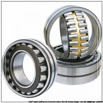 skf SSAFS 23052 KATLC x 9.1/2 SAF and SAW pillow blocks with bearings on an adapter sleeve