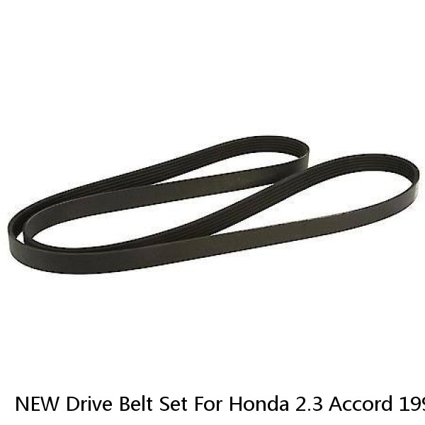 NEW Drive Belt Set For Honda 2.3 Accord 1998-2002 ALTERNATOR/AC & POWER STEERING