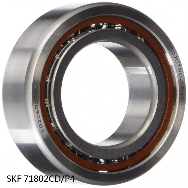 71802CD/P4 SKF Super Precision,Super Precision Bearings,Super Precision Angular Contact,71800 Series,15 Degree Contact Angle #1 small image