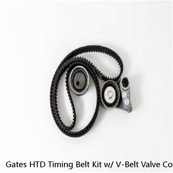 Gates HTD Timing Belt Kit w/ V-Belt Valve Cover Gasket 04-08 Suzuki Forenza Reno