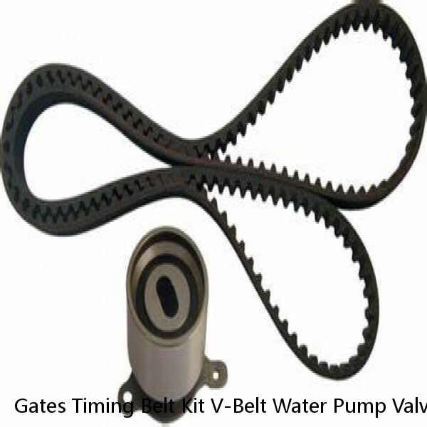 Gates Timing Belt Kit V-Belt Water Pump Valve Cover Gasket 99-02 Daewoo Nubira #1 small image