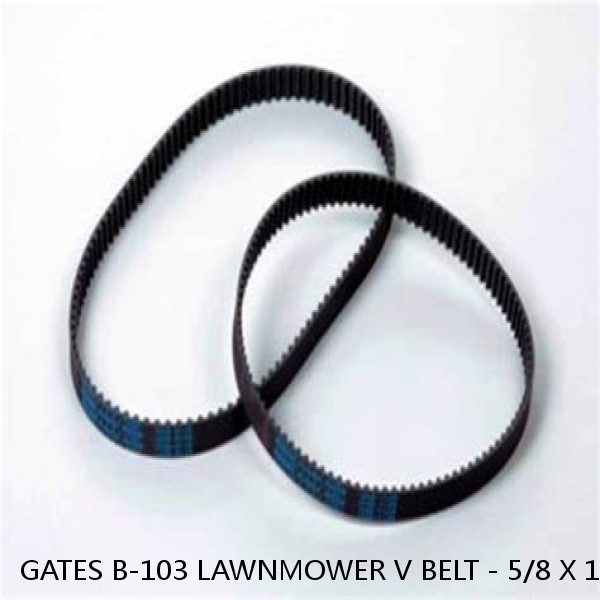 GATES B-103 LAWNMOWER V BELT - 5/8 X 106".  - NOS. #1 small image