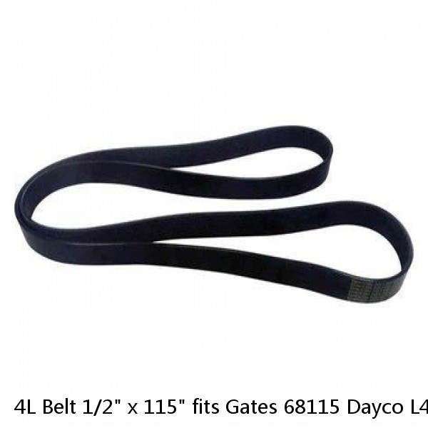 4L Belt 1/2" x 115" fits Gates 68115 Dayco L4115 Goodyear 841150 248-115 #1 small image