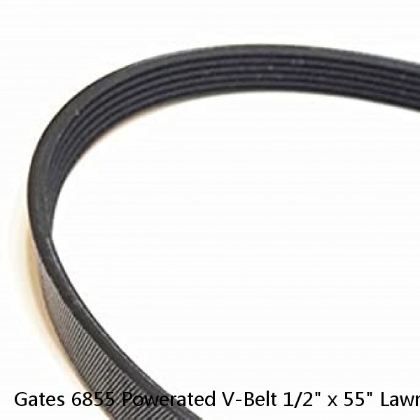 Gates 6855 Powerated V-Belt 1/2" x 55" Lawn Mower Tractor Appliances NEW  #1 small image