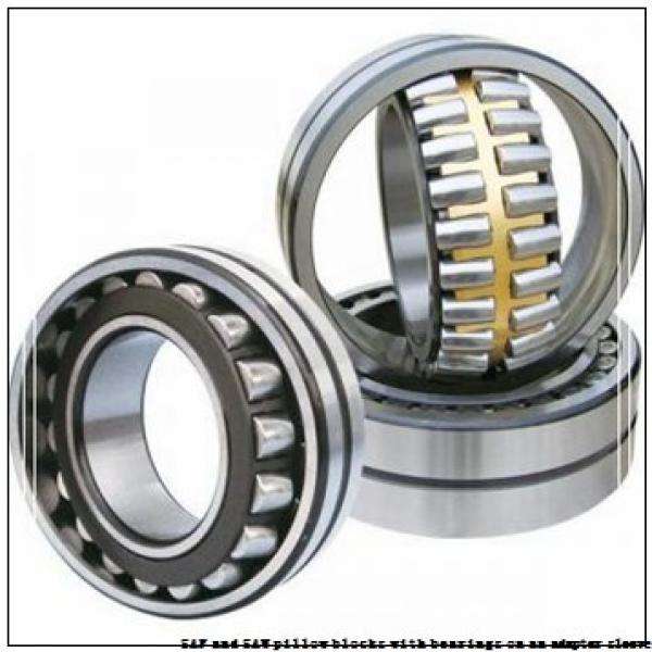 skf FSAF 1518 x 3.1/8 T SAF and SAW pillow blocks with bearings on an adapter sleeve #2 image