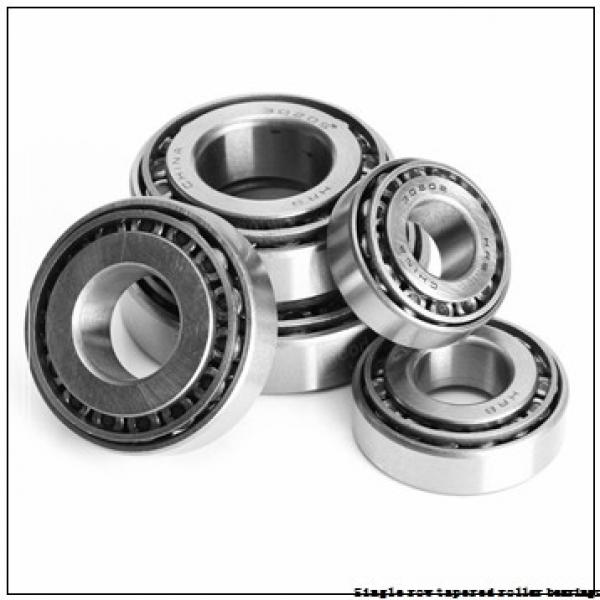 25,4 mm x 66,421 mm x 25,433 mm  NTN 4T-2687/2631 Single row tapered roller bearings #1 image
