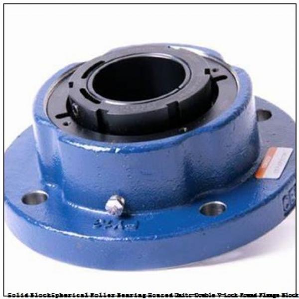 timken QVVFK22V100S Solid Block/Spherical Roller Bearing Housed Units-Double V-Lock Round Flange Block #1 image