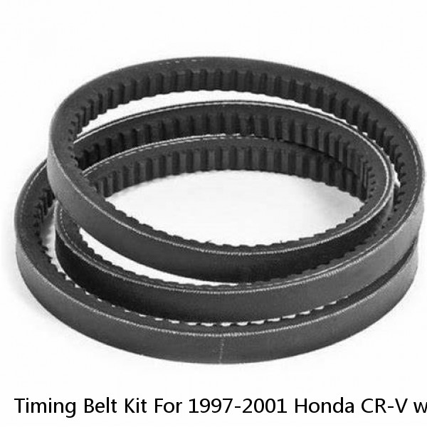 Timing Belt Kit For 1997-2001 Honda CR-V with Water Pump Valve Cover Gasket #1 image