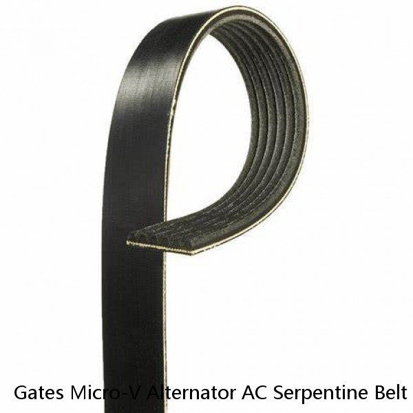 Gates Micro-V Alternator AC Serpentine Belt for 2003-2007 Nissan Murano 3.5L qr #1 image