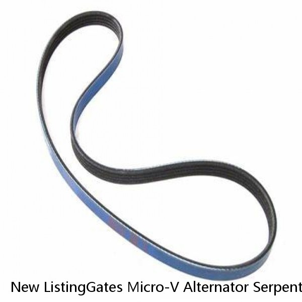 New ListingGates Micro-V Alternator Serpentine Belt for 1991-1998 Nissan 240SX 2.4L L4 qe #1 image